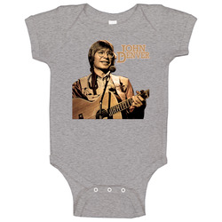 John Denver Country Music Legend Folk Baby One Piece John Denver Country Music Legend Folk Baby One Piece