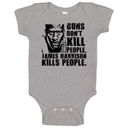 James Harrison Pittsburgh Baby One Piece James Harrison Pittsburgh Baby One Piece