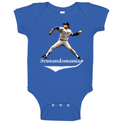 Fernando Valenzuela Fernandomania Baby One Piece Fernando Valenzuela Fernandomania Baby One Piece