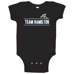 Matt Hamilton Usa United States Team Winter Olympic Athlete Curling Fan Baby One Piece Matt Hamilton Usa United States Team Winter Olympic Athlete Curling Fan Baby One Piece