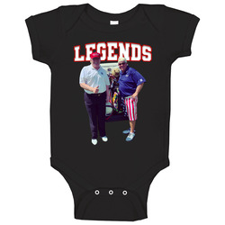 John Daly Donald Trump Legends Golt Baby One Piece John Daly Donald Trump Legends Golt Baby One Piece