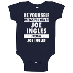 Be Yourself Unless You Can Be Joe Ingles Utah Basketball Baby One Piece Be Yourself Unless You Can Be Joe Ingles Utah Basketball Baby One Piece