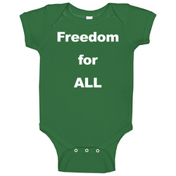 Freedom For All Enes Kanter Boston Basketball Player Baby One Piece Freedom For All Enes Kanter Boston Basketball Player Baby One Piece