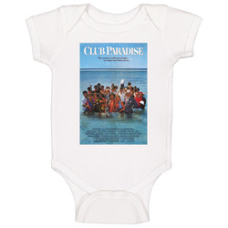 Club Paradise Best 80s Movie Baby One Piece Club Paradise Best 80s Movie Baby One Piece