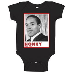 Oj Simpson Honky Serial Killer Baby One Piece Oj Simpson Honky Serial Killer Baby One Piece