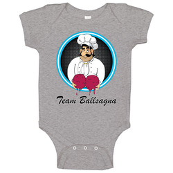 Team Ballsagna Dodgeball Team Uniform Baby One Piece Team Ballsagna Dodgeball Team Uniform Baby One Piece