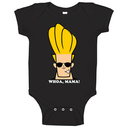 Johnny Bravo Fictional Musican Band Character Fan Cool Baby One Piece Johnny Bravo Fictional Musican Band Character Fan Cool Baby One Piece