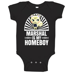 Marshal Is My Homeboy Animal Crossing New Horizons Character Video Game Fan Baby One Piece Marshal Is My Homeboy Animal Crossing New Horizons Character Video Game Fan Baby One Piece