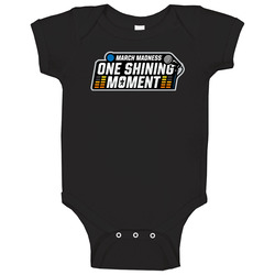 One Shining Moment March Madness Logo Baby One Piece One Shining Moment March Madness Logo Baby One Piece