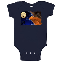 Bear In The Big Blue Retro Tv Show Baby One Piece Bear In The Big Blue Retro Tv Show Baby One Piece