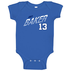 Joey Baker 13 Favorite Player Duke College Basketball Fan Baby One Piece Joey Baker 13 Favorite Player Duke College Basketball Fan Baby One Piece