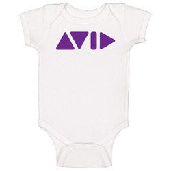 Avid Technology Nasdaq Company Logo Employee Fan Baby One Piece Avid Technology Nasdaq Company Logo Employee Fan Baby One Piece