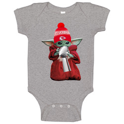 Kansas City Superbowl Baby Yoda Baby One Piece Kansas City Superbowl Baby Yoda Baby One Piece