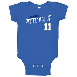 Michael Pittman Jr 11 Favorite Player Fan Baby One Piece Michael Pittman Jr 11 Favorite Player Fan Baby One Piece