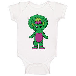 Barney And Friends Baby Bop Retro 90s Animated Tv Show Fan Baby One Piece Barney And Friends Baby Bop Retro 90s Animated Tv Show Fan Baby One Piece