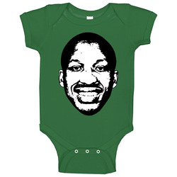 Grant Williams Boston Basketball Big Head Baby One Piece Grant Williams Boston Basketball Big Head Baby One Piece