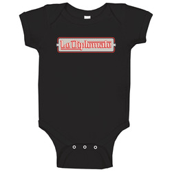 Le Diplomate Restaurant Washington Dc Logo Baby One Piece Le Diplomate Restaurant Washington Dc Logo Baby One Piece