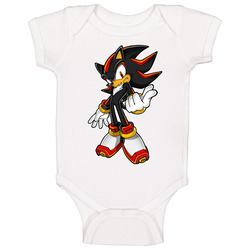 Shadow Sonic Adventure 2 Video Game Character Baby One Piece Shadow Sonic Adventure 2 Video Game Character Baby One Piece