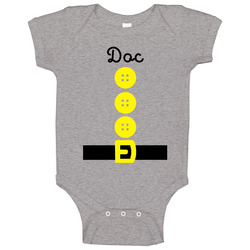 Doc Snow White And The Seven Dwarfs Halloween Costume Baby One Piece Doc Snow White And The Seven Dwarfs Halloween Costume Baby One Piece