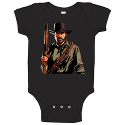 Red Dead Redemption Arthur Fan Baby One Piece Red Dead Redemption Arthur Fan Baby One Piece