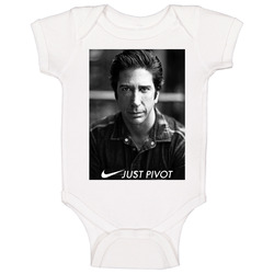 Just Pivot Funny Ross Friends Trendy Meme Baby One Piece Just Pivot Funny Ross Friends Trendy Meme Baby One Piece