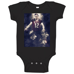 Tom Brady Tampa Bay Dreamy Scene Trade Football Baby One Piece Tom Brady Tampa Bay Dreamy Scene Trade Football Baby One Piece