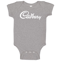 Cadbury Logo Chocolate Candy Snack Foodie Food Sweets Fan Baby One Piece Cadbury Logo Chocolate Candy Snack Foodie Food Sweets Fan Baby One Piece