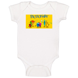 Pictionary Best Board Game Of All Time Players Baby One Piece Pictionary Best Board Game Of All Time Players Baby One Piece