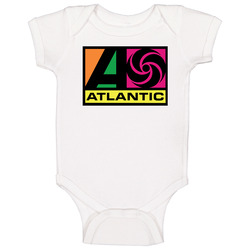 Atlantic Records Hip Hop Record Label Music Lovers Baby One Piece Atlantic Records Hip Hop Record Label Music Lovers Baby One Piece