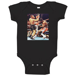Mike Tyson Knockout Boxing Fighting Fan Baby One Piece