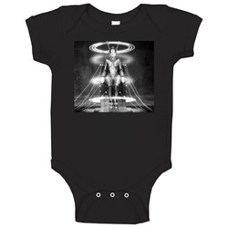 Transformed Maria Robot Brought To Life Metropolis 1927 Movie Baby One Piece Transformed Maria Robot Brought To Life Metropolis 1927 Movie Baby One Piece