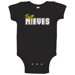 Team Nieves Cool Custom Family Sports Last Name Reunion Baby One Piece Team Nieves Cool Custom Family Sports Last Name Reunion Baby One Piece