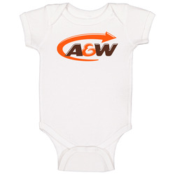 A&w American Favourite Food Baby One Piece A&w American Favourite Food Baby One Piece