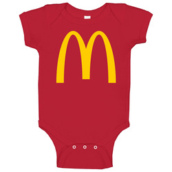 Mcdonalds Favourite Food Baby One Piece Mcdonalds Favourite Food Baby One Piece