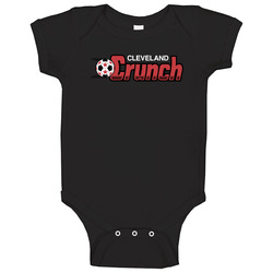 Cleveland Crunch Soccer Club Baby One Piece Cleveland Crunch Soccer Club Baby One Piece