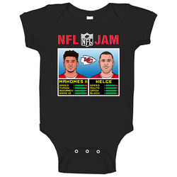 Patrick Mahomes Travis Kelce Nfl Jam Baby One Piece Patrick Mahomes Travis Kelce Nfl Jam Baby One Piece