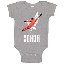 Guillermo Ochoa Mexico Baby One Piece Guillermo Ochoa Mexico Baby One Piece