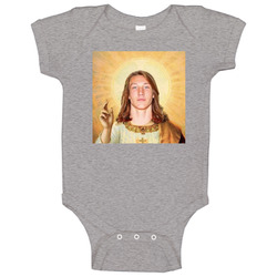 Trevor Lawrence Is God Clemson Jesus Jacksonville Football Fan Baby One Piece Trevor Lawrence Is God Clemson Jesus Jacksonville Football Fan Baby One Piece