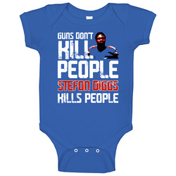 Stefon Diggs Guns Dont Kill Buffalo Football Fan Baby One Piece Stefon Diggs Guns Dont Kill Buffalo Football Fan Baby One Piece