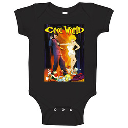 Cool World Unremarkable 90s Movie Baby One Piece Cool World Unremarkable 90s Movie Baby One Piece