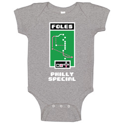 Foles Philly Special Video Game Philadelphia Football Baby One Piece Foles Philly Special Video Game Philadelphia Football Baby One Piece