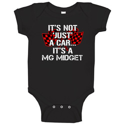 Mg Midget Not Just A Car Funny Car Lovers Baby One Piece Mg Midget Not Just A Car Funny Car Lovers Baby One Piece