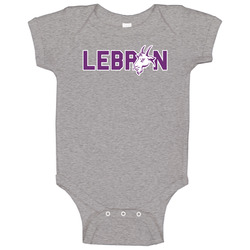 Lebron James Goat Team Colors Fan Baby One Piece Lebron James Goat Team Colors Fan Baby One Piece