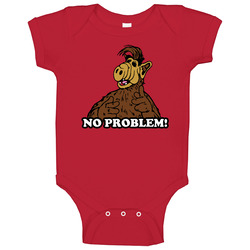 Alf Alien Sitcom Classic Baby One Piece Alf Alien Sitcom Classic Baby One Piece