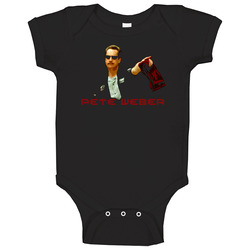 Pete Weber Bowling Player Sports Baby One Piece Pete Weber Bowling Player Sports Baby One Piece