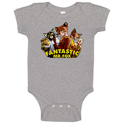 Fantastic Mr Fox Animated Movie Baby One Piece Fantastic Mr Fox Animated Movie Baby One Piece