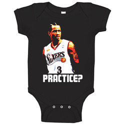 Allen Iverson Philadelphia 76ers Baby One Piece
