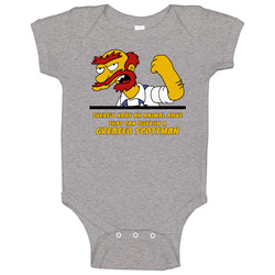 Groundskeeper Willie Simpsons Funny Quote Baby One Piece Groundskeeper Willie Simpsons Funny Quote Baby One Piece