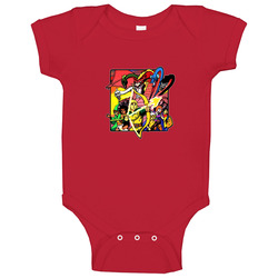 D&d Dungeons And Dragons Cartoon Retro Baby One Piece D&d Dungeons And Dragons Cartoon Retro Baby One Piece