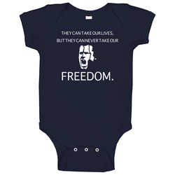 Braveheart Freedom Baby One Piece Braveheart Freedom Baby One Piece